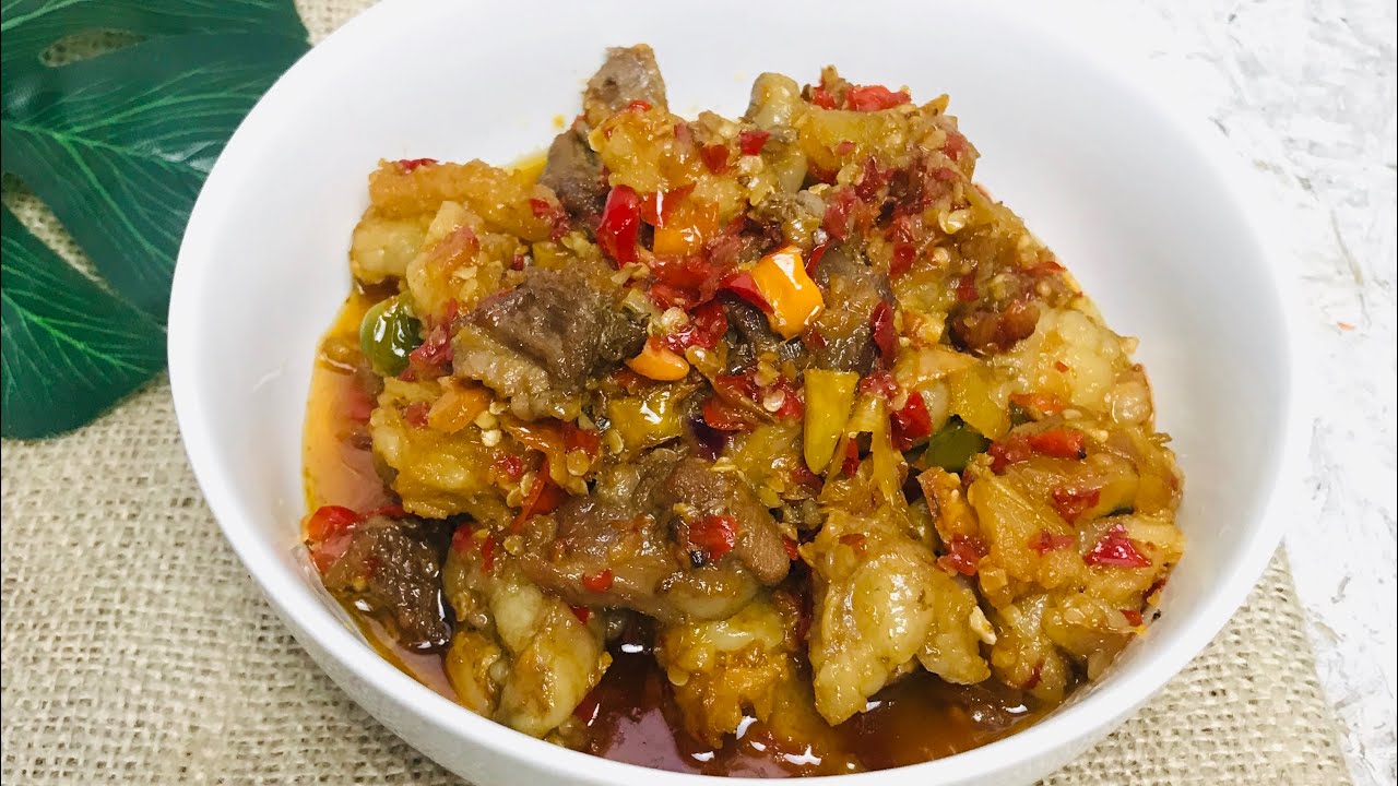 Cara Membuat Oseng Koyor Pedas - MASAK SIMPLE ANTI GAGAL - YouTube