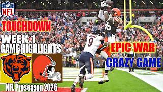 Chicago Bears vs. Cleveland Browns | Aug 15, 2026 | Full 3rd Quarter Highlights | 2026 NFL Preseason