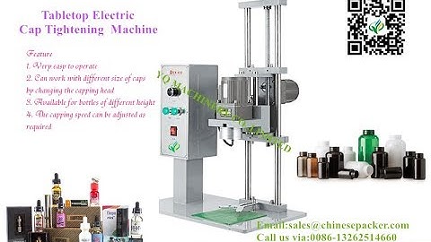 desktop chubby gorilla capping machine cheap price E juice bottle sealing equipment tapador
