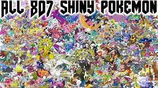 All 807 Shiny Pokemon Cries Youtube