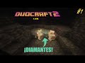 🤩¡¡UN COMIENZO CARGADO DE EMOCIONES Y DIAMANTES!!😊 | DUOCRAFT 2 #1