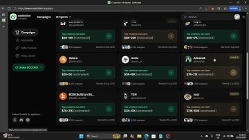 Vooi Airdrop - You Can Their Cookie InfoFi Airdrop With 0 Mindshare