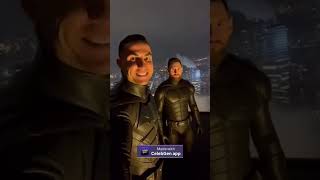 Ronaldo and Messi become Batman! 🦇 #ronaldo #messi #football #fyppage #celebgen