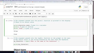 004d Built-in functions: print and input