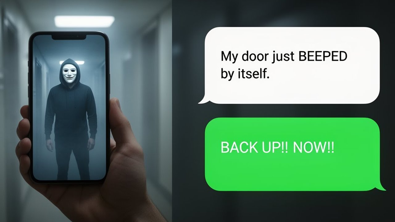 Plastic Mask Left a Key Tag in Her Mailbox… Then Her Door BEEPED