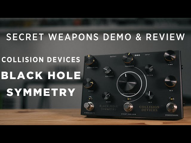 豪華で新しい Collision Devices black hole symmetry エフェクター