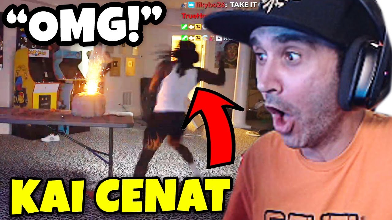 Summit1g Reacts To KAI CENAT Blowing Up His Room With FIREWORKS & Funny