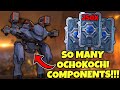 SO MANY COMPONENTS!!! 😡💢 Opening 250 BLUE SILVER Data Pads In War Robots Update 10.2