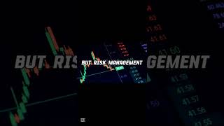 Strategy means nothing without risk control.Agree ordisagree?#mindovermoney #riskmanagement #trading