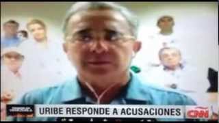 Álvaro Uribe on CNN en Español