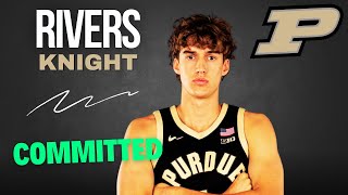 Rivers Knight Commits To Purdue!
