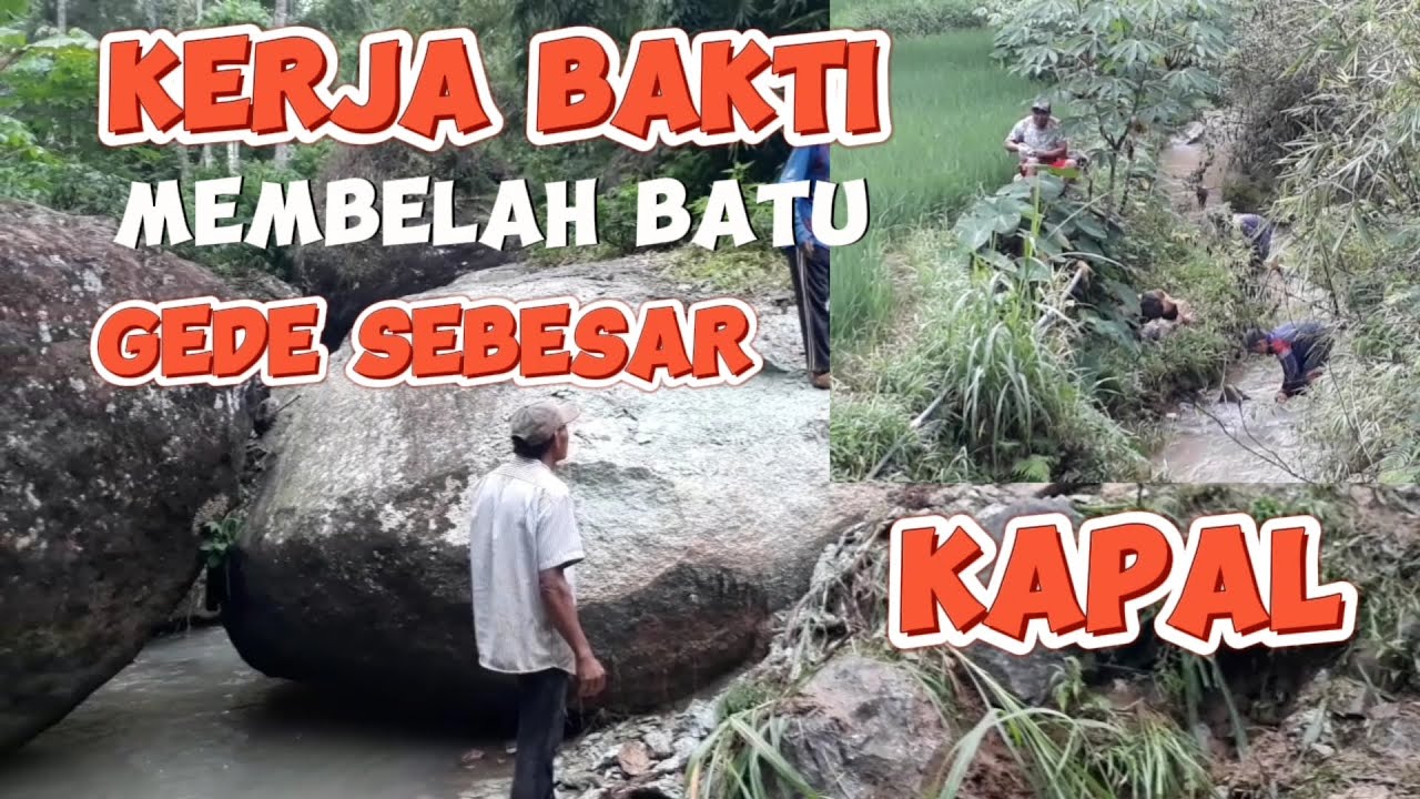 kerja bakti || lingkungan masyarakat