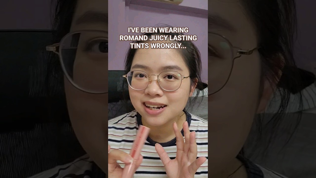 I *might* change my mind on the romand juicy lasting tints 👀