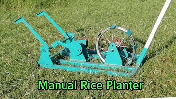 Manual Rice Planter || Manual Paddy Transplanting Machine || Paddy Planting || MINDWORK || MURALI ||