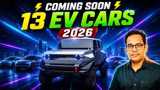 13 UPCOMING EV CARS IN 2026 in telugu