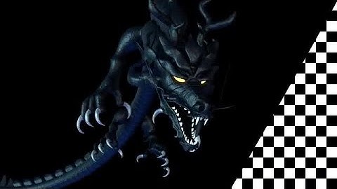 Flying Chinese Dragon VJ Loop V4 Stock Motion Graphics