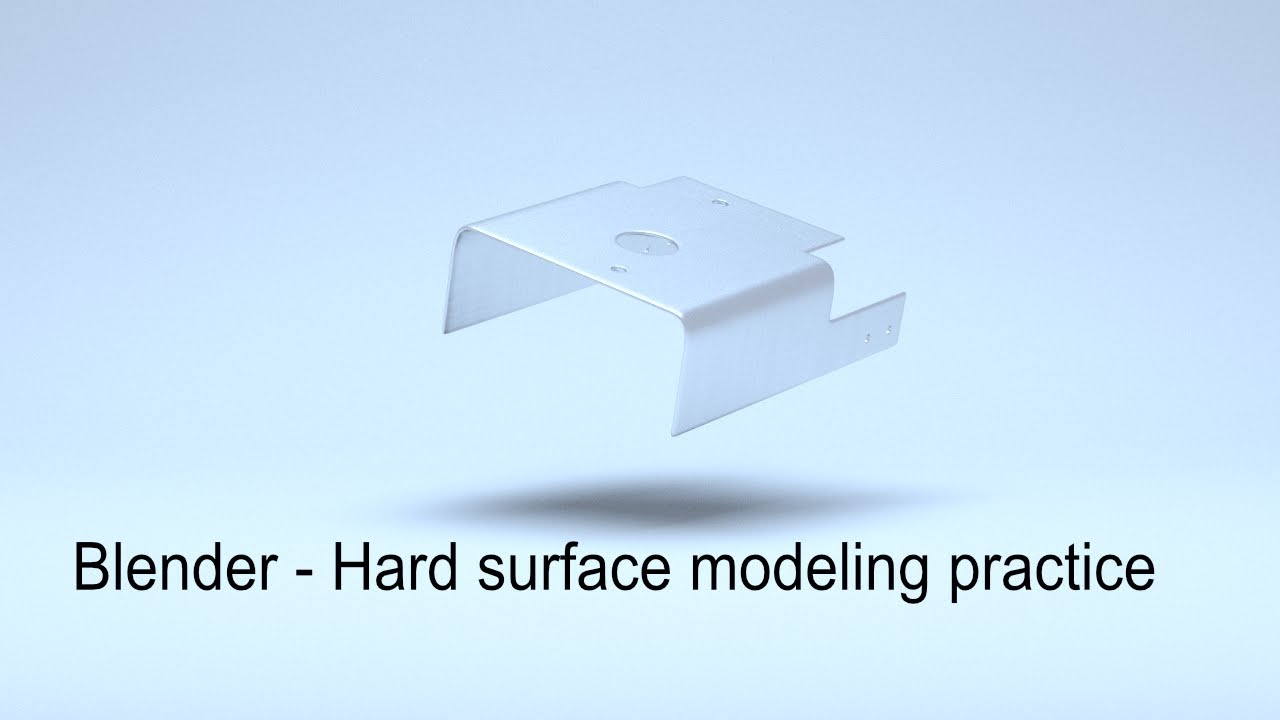 Blender - Hard Surface modeling practice #6 - YouTube