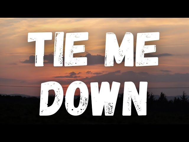 Taylor Ray Holbrook- Tie Me Down (Lyrics)