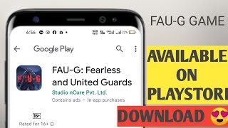 FAU-G Games Is Available On Play store Now || How To Install FAU-G  Game Pre-registration screenshot 1