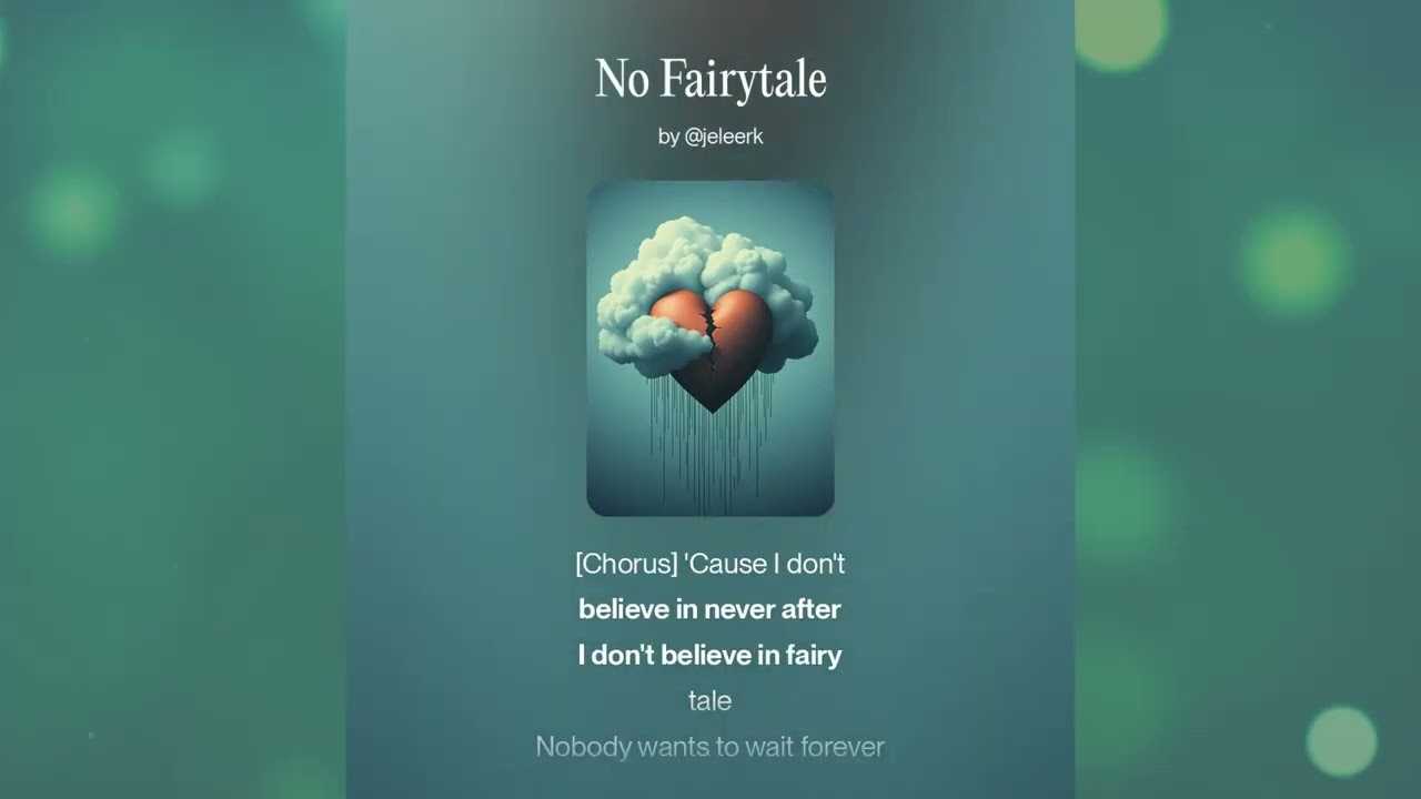 Kim Chatto - No Fairytale (Official Lyric Video)
