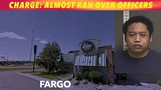Man Charged With Almost Running Over Fargo Police Officers