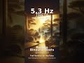 🎧 Theta Wave Binaural Beat (5.3 Hz) | Deep Relaxation