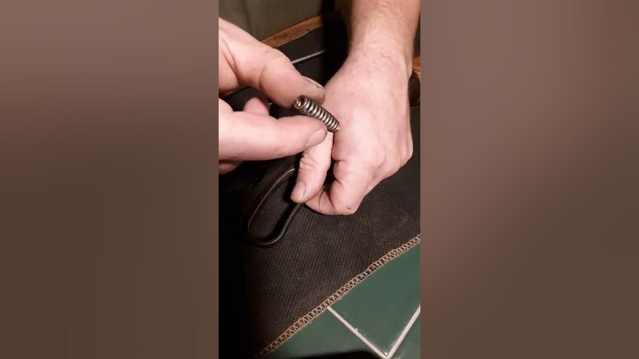 How to take hammer spring and bolt out of marlin 336. HAMMER SPRING