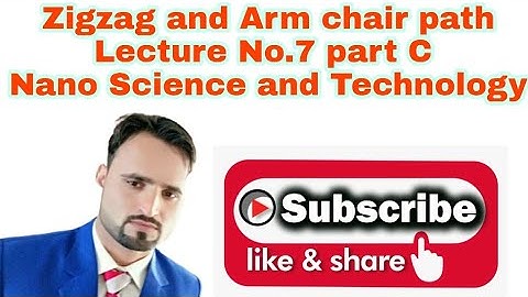 Zigzag and armchair Structure of graphene Lecture no. 7 part C Nano-Science and Technology