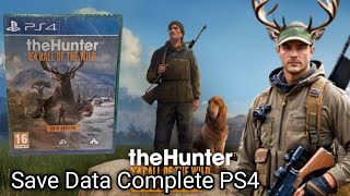 [PS4] The Hunter Call of the Wild Save Data Complete PS4 Hen