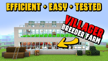 NEW Infinite Villager Breeder Farm, Easy + No Bugs! For Minecraft 1.16 1.15.2 and 1.14 (Tutorial)