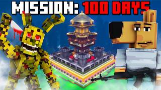 Surviving Minecrafts Scariest Horror Mods For 100 Days In Chill Guy & Fnaf