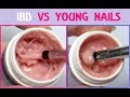 Young Nails Concealer Peach VS LED IBD Cover Gels, reverse pink white french
