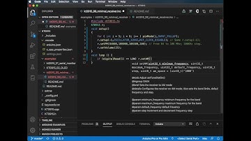 PU2CLR KT0915 Arduino LIbrary Tutorial (15 lines sketch)