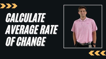 Average Rate of Change of Nonlinear Functions