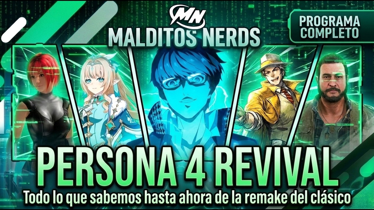 NOTICIAS DEL DÍA, PERSONA 4 REVIVAL, GENSHIN IMPACT, REGRESOS DE CAPCOM, LANZAMIENTOS OCTUBRE Y MÁS