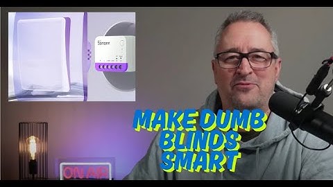 Connect your old powered blinds or curtains to your Smart Home with the Sonoff MINI RBS and Matter!