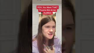 POV: You meet THAT Theatre Kid At An Audition
POV: You Meet THAT Theatre Kid At An Audition
Hi, I’m Hope and I make MT Content on YouTube and TikTok.
Follow Me On YT:
@hopewilson2
@HopeWilson1
Follow Me On TikTok:
@hopewilson45 POV: You meet THAT Theatre Kid At An Audition