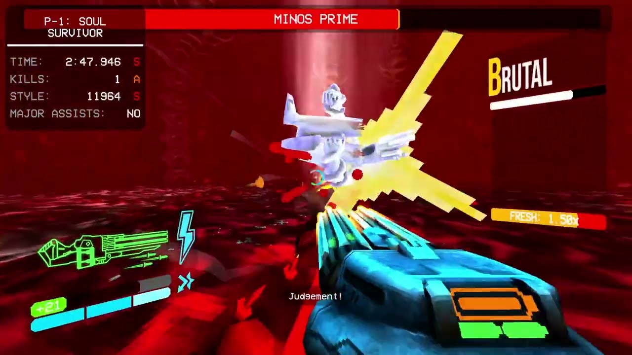 ULTRAKILL  P-1 (Minos Prime) P-Rank