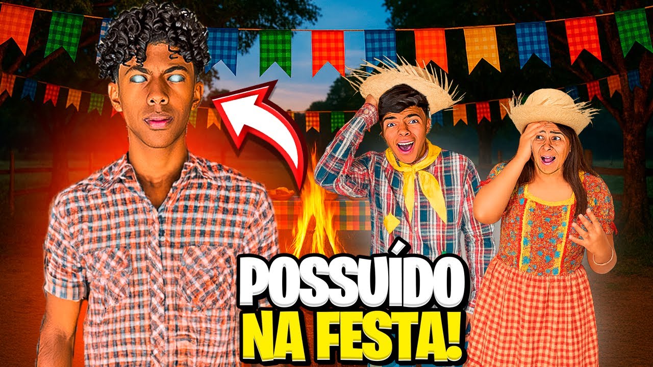 GABRIEL ESTÁ MUITO ESTRANHO NA FESTA DA ROÇA NO RANCHO…