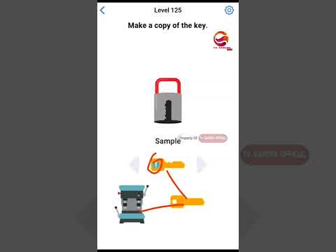 EASY GAME | LEVEL 125 Make A Copy Off The Key