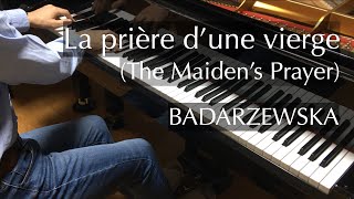 乙女の祈り（バダジェフスカ）Badarzewska - The Maiden's Prayer - pianomaedaful