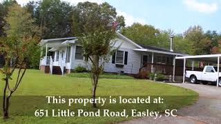 Home and acreage in Pickens County, SC at AUCTION