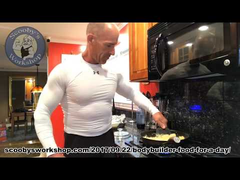 Bodybuilder Food For A Day - Meal 