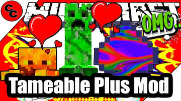 Minecaft Mods: " Tameable Plus Mod 1.12.2 "