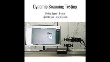 Industrial Stationary Barcode Reader Dynamic Scanning Testing