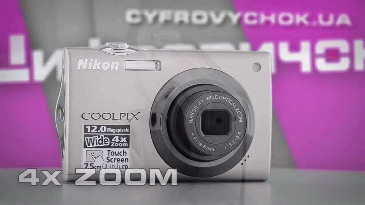 Видеообзор Nikon CoolPix S4000 - YouTube