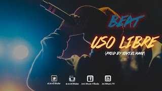 Video thumbnail of "Beat Instrumental De Reggaeton Uso Libre/Beat tipo Colombian Style"
