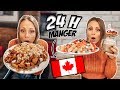 JE MANGE CANADIEN PENDANT 24H ! (je ne m'attendais pas à ça !!)