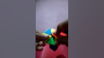 pyraminx cube on beat #cube #cubing #pyraminx #ytshorts