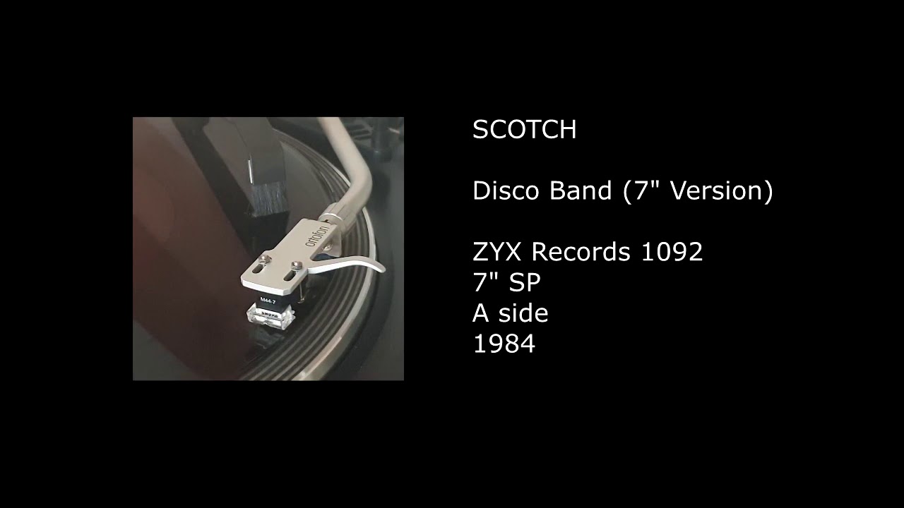 SCOTCH - Disco Band (7'' 'ZYX' Version) - 1984 - YouTube